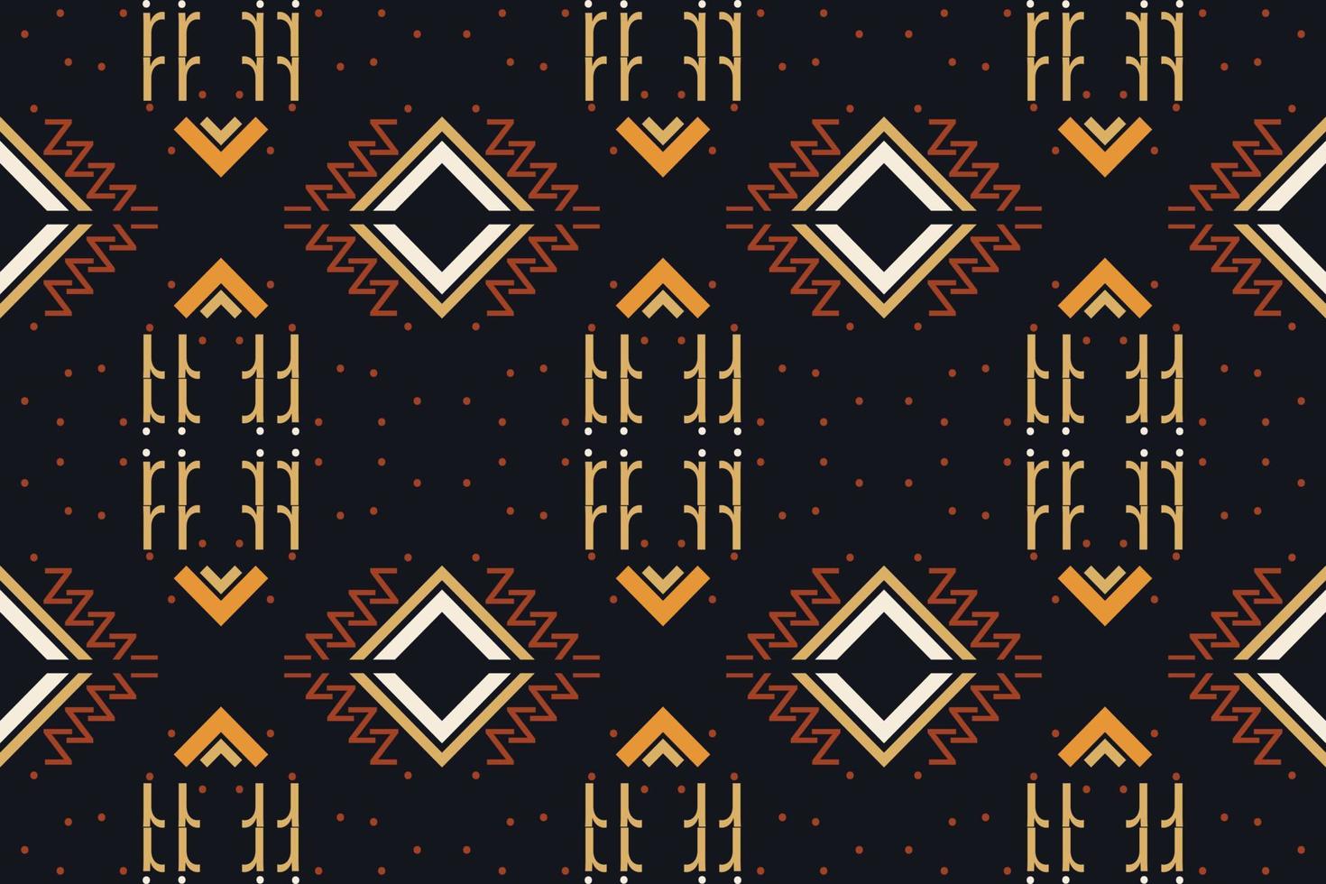 Ethnic Aztec Ikat Seamless Pattern Textile ikat damask seamless pattern digital vector design for Print saree Kurti Borneo Fabric Aztec brush symbols swatches stylish