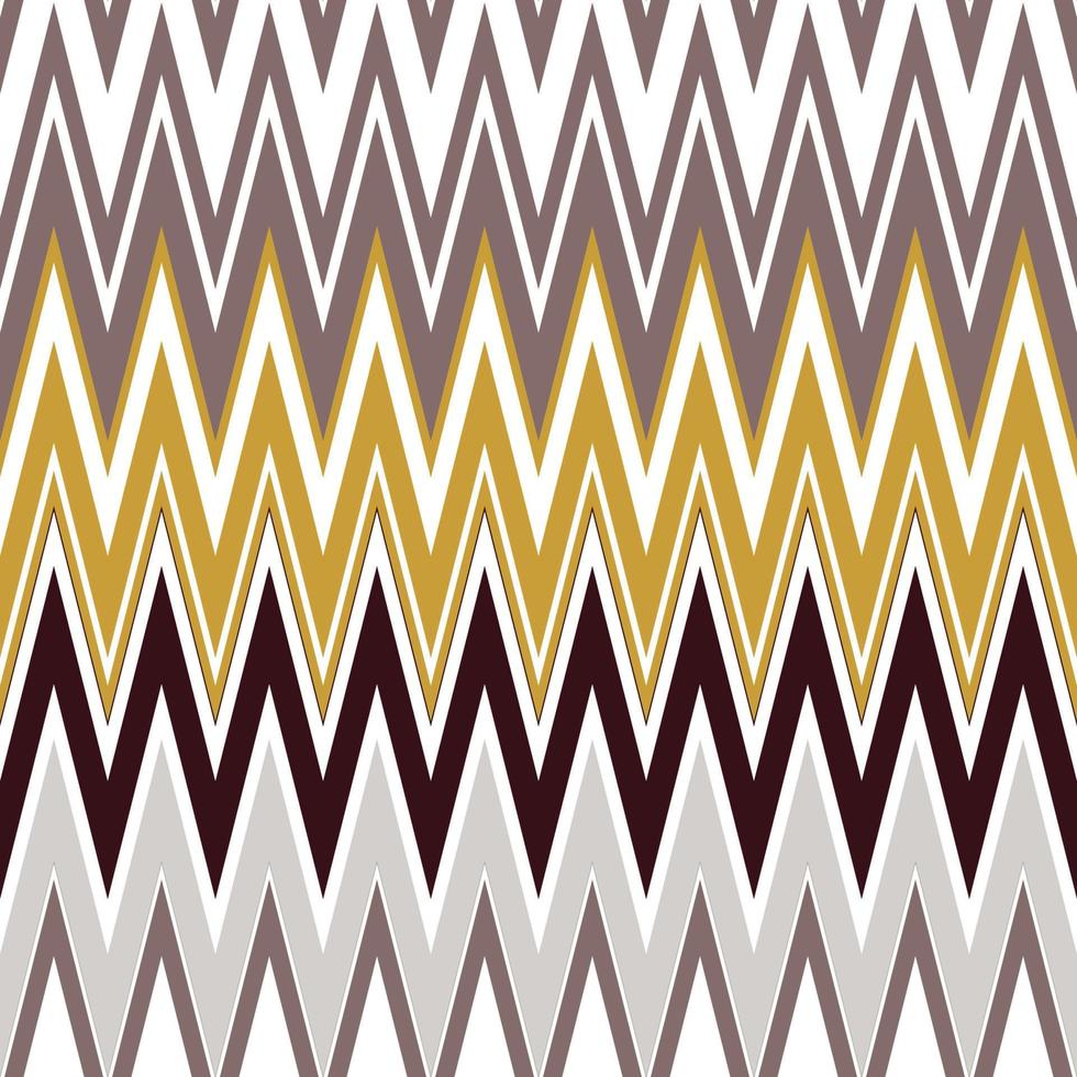 Abstract Zigzag chevron pattern digital art print fabric design pattern vector