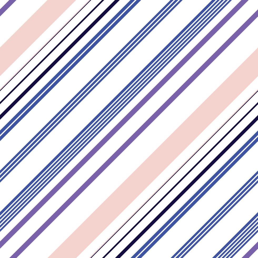 El ejemplo del patrón de rayas es un patrón de rayas equilibrado que consta de varias líneas diagonales, rayas de colores de diferentes tamaños, dispuestas en un diseño simétrico, que a menudo se usa para papel tapiz, vector