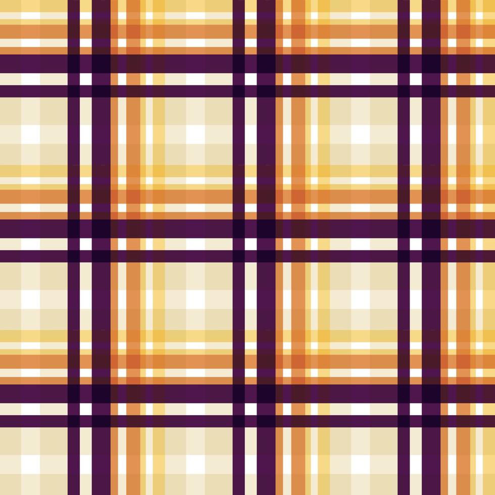 plaid pattern fabric design texture is a patterned cloth consisting of criss-crossed, horizontal and vertical bands in multiple colours. Tartans are regarded as a cultural icon of Scotland. vector