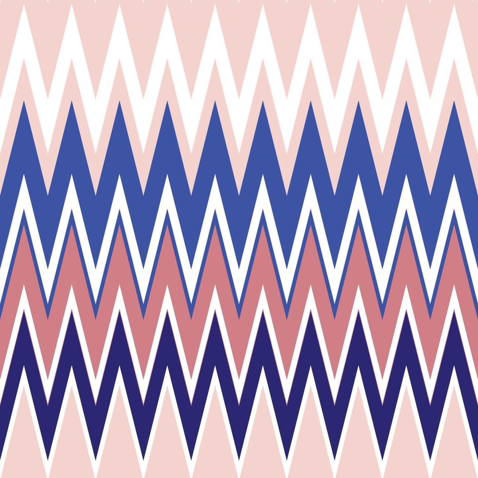 Abstract Zigzag chevron pattern Vector background retro vintage design