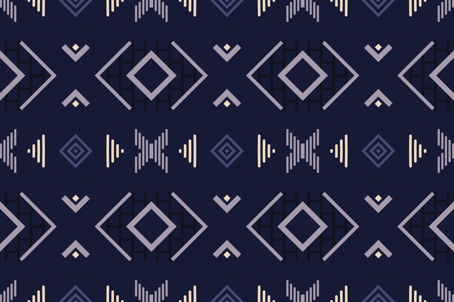 Ethnic pattern background. traditional pattern background It is a pattern created by combining geometric shapes. Design for print. Using in the fashion industry. vector