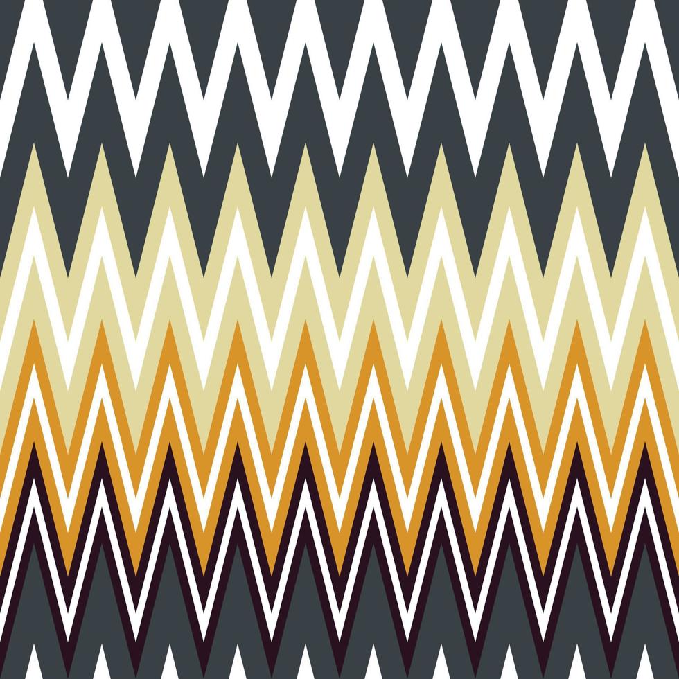 Popular zigzag chevron grunge digital art print summer party backdrop design vector