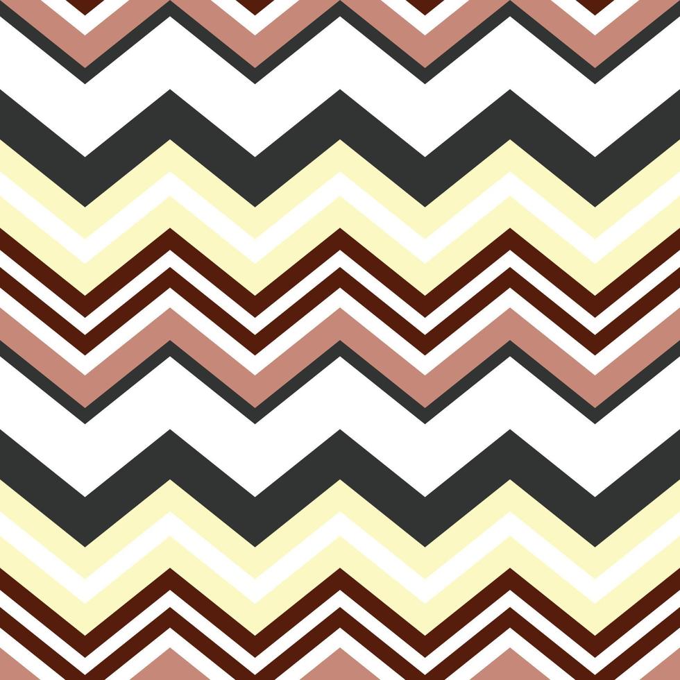 Chevrons seamless pattern Vector background retro vintage design