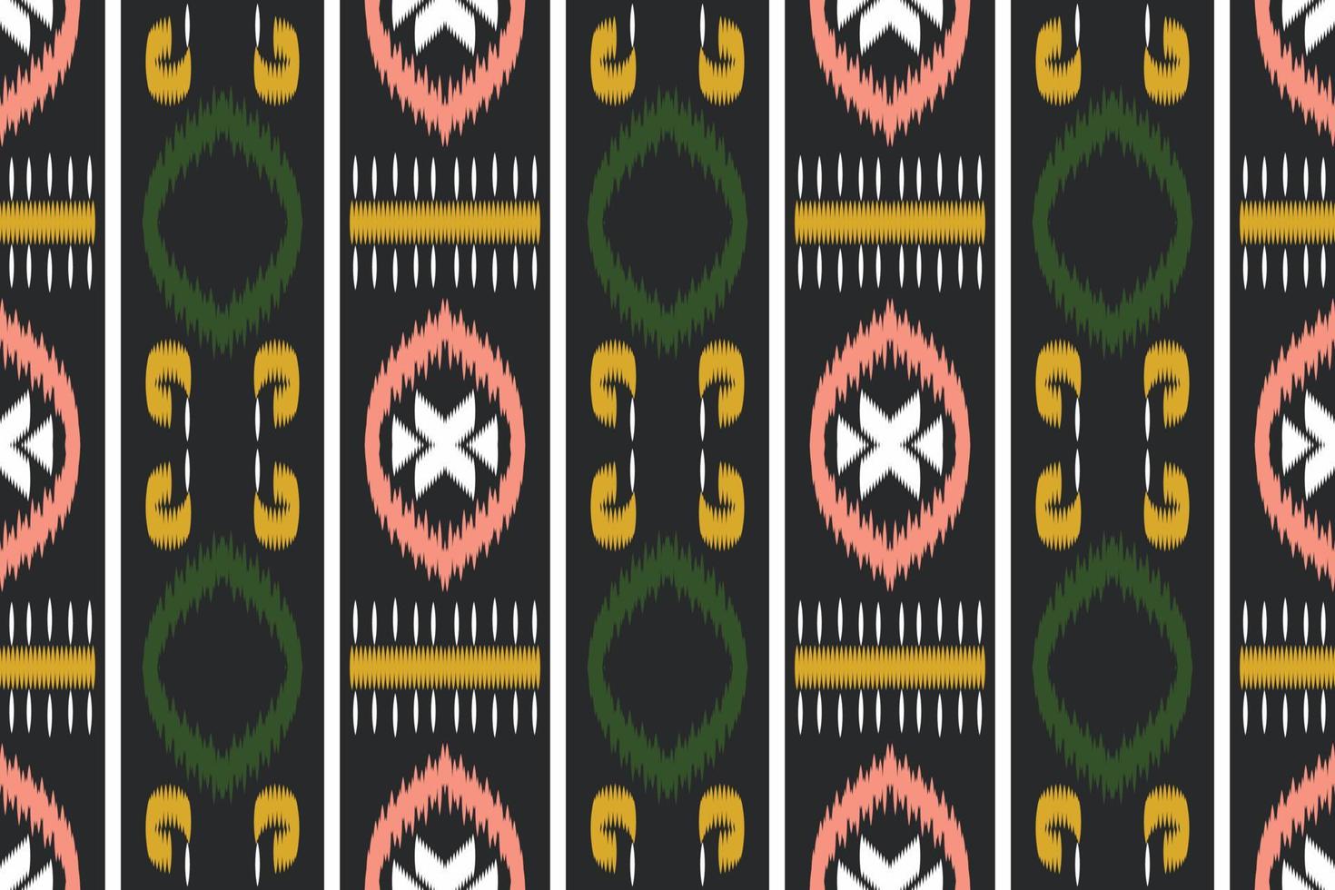 BatikTextile Motif ikat seamless pattern digital vector design for Print saree Kurti Borneo Fabric border brush symbols swatches designer