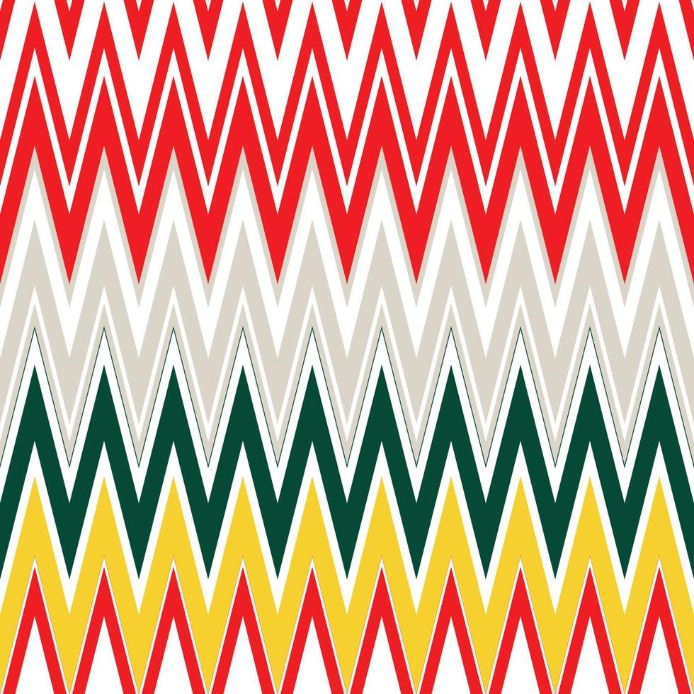 Zigzag chevron pattern Vector background retro vintage design