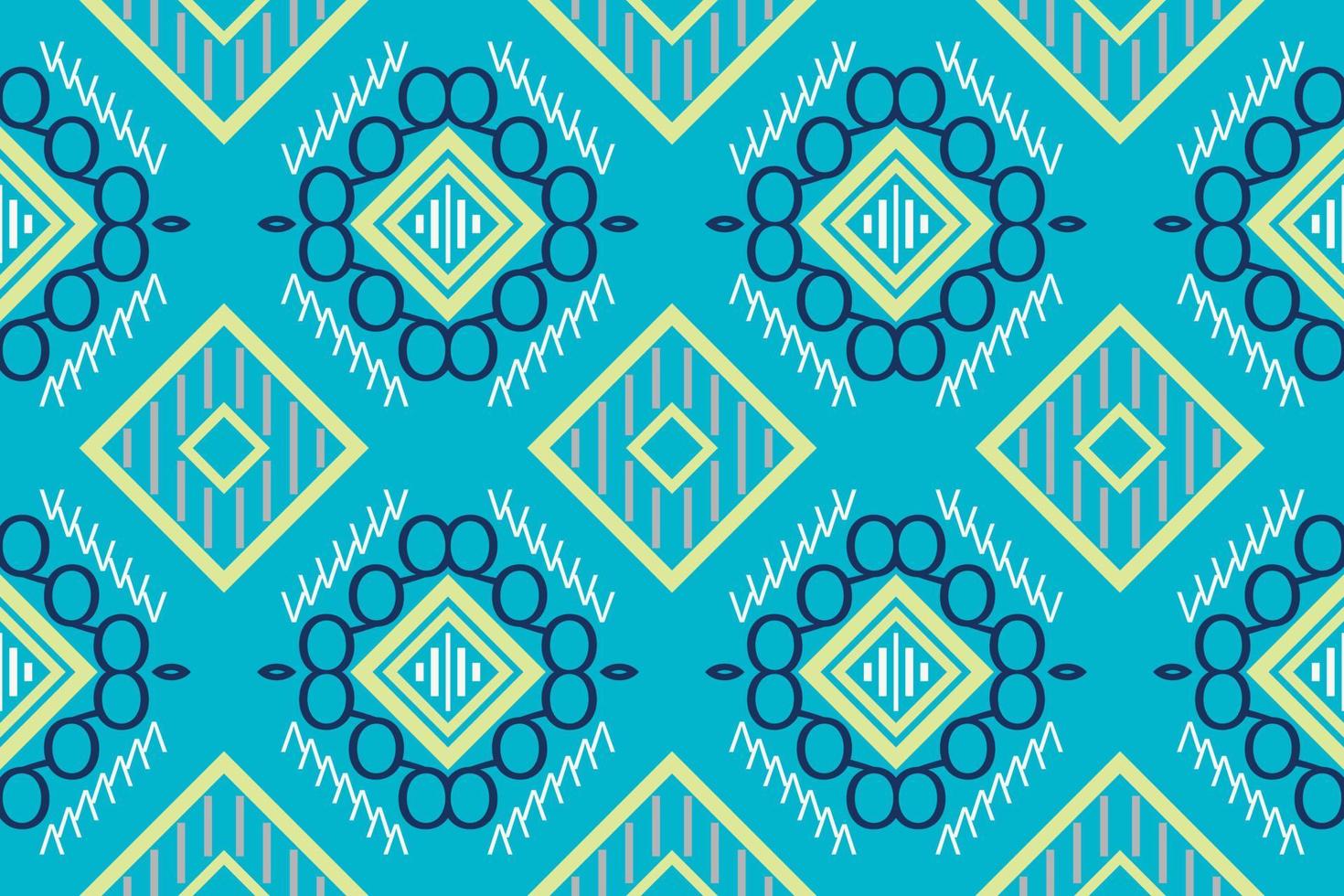 diseño étnico simple en Filipinas. arte nativo americano estampado tradicional es un patrón creado mediante la combinación de formas geométricas. diseño para imprimir. utilizando en la industria de la moda. vector