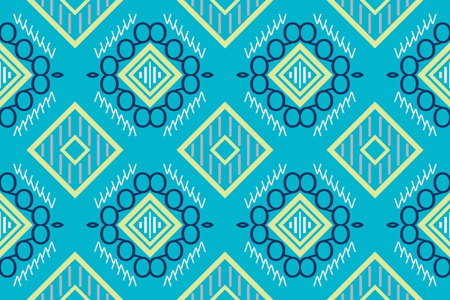 Simple ethnic design in the Philippines. traditional patterned Native American art It is a pattern created by combining geometric shapes. Design for print. Using in the fashion industry. vector