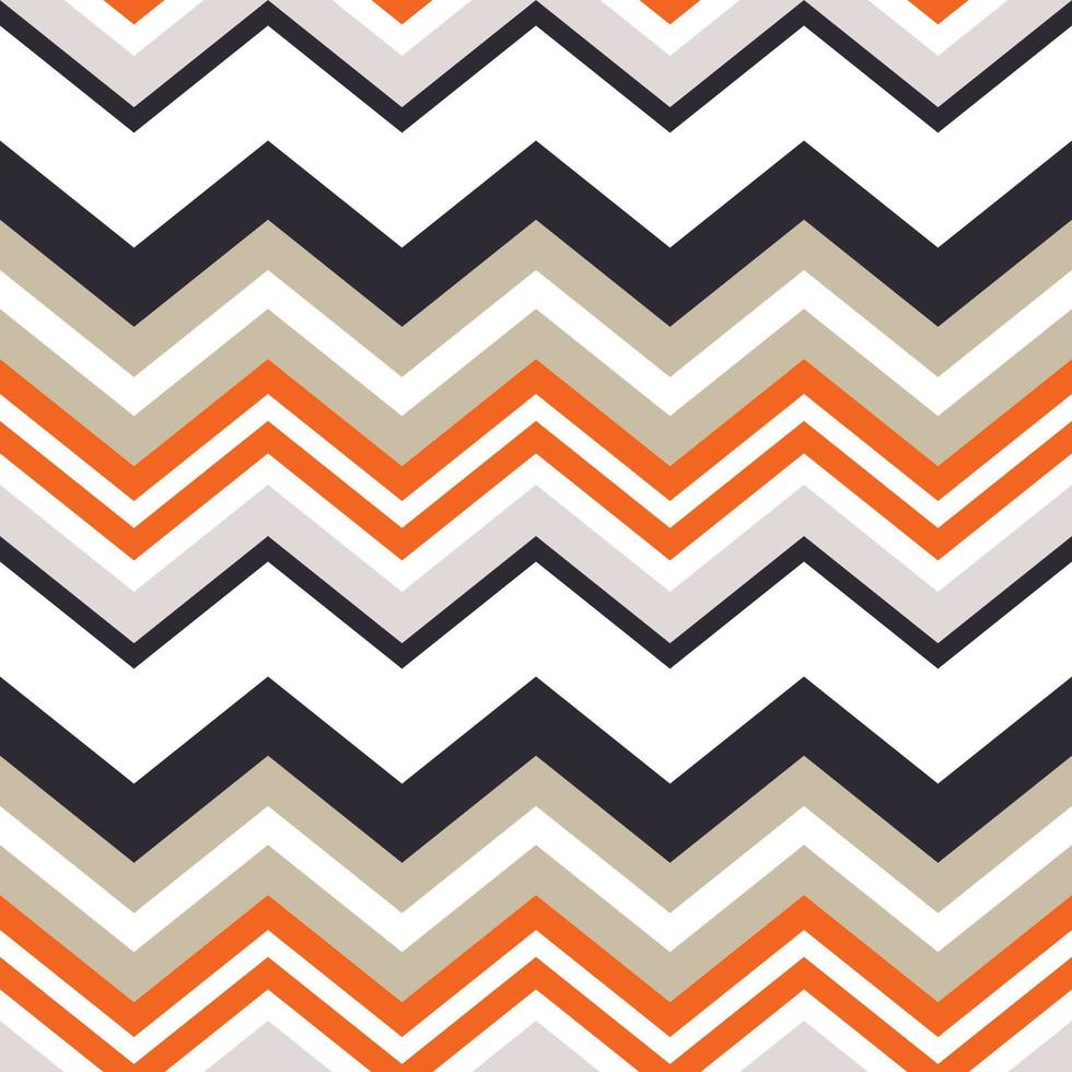 Popular zigzag chevron grunge digital art print fabric design pattern vector