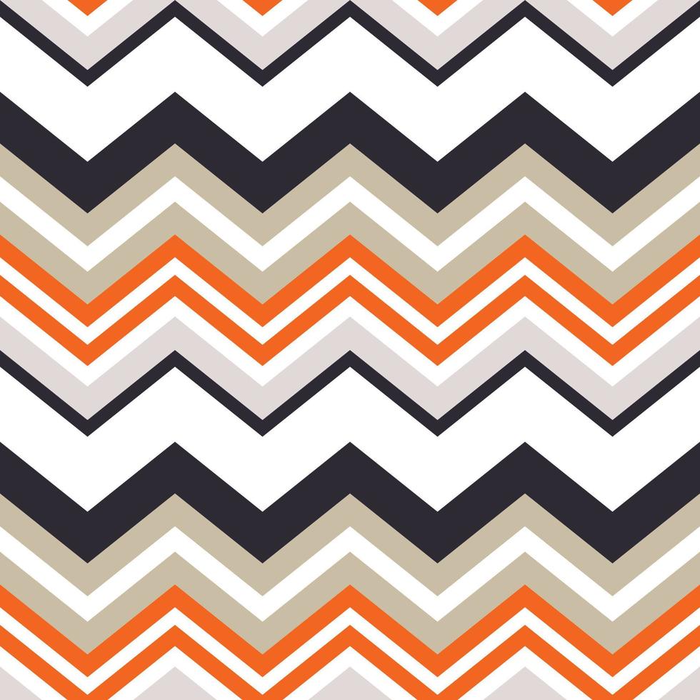 Popular zigzag chevron grunge digital art print fabric design pattern vector