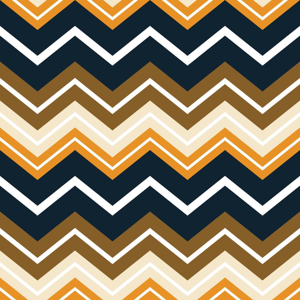 Modern chevron pattern geometric background for wallpaper, gift paper, fabric print, furniture. Zigzag print. Unusual painted ornament from brush strokes. vector