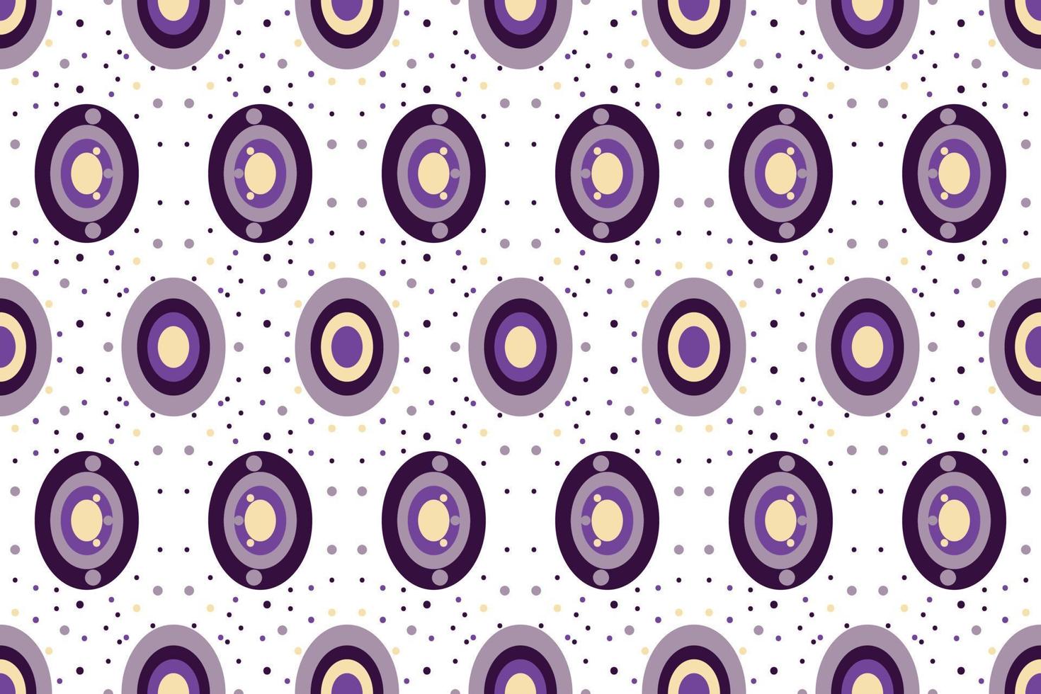 Abstract Modern geometric shapes seamless pattern It consists of a polyhedron such as a circle square triangle Used in the textile industry, fabric pattern, paper, wallpaper, book cover vector