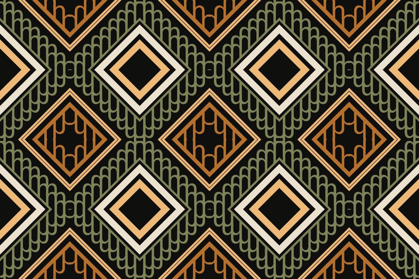 Ethnic Aztec Ikat Seamless Pattern Textile African ikat seamless pattern digital vector design for Print saree Kurti Borneo Fabric Aztec brush symbols swatches stylish