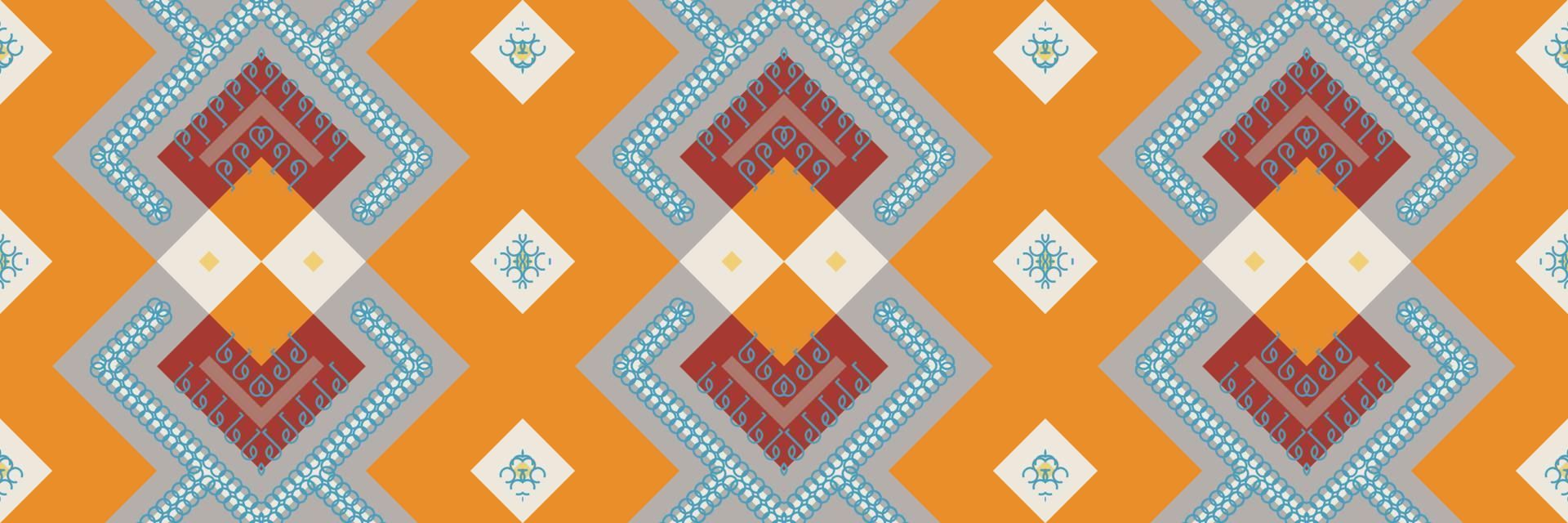 Ethnic pattern design of the Philippines. Geometric ethnic pattern traditional Design It is a pattern created by combining geometric shapes. Design for print. Using in the fashion industry. vector