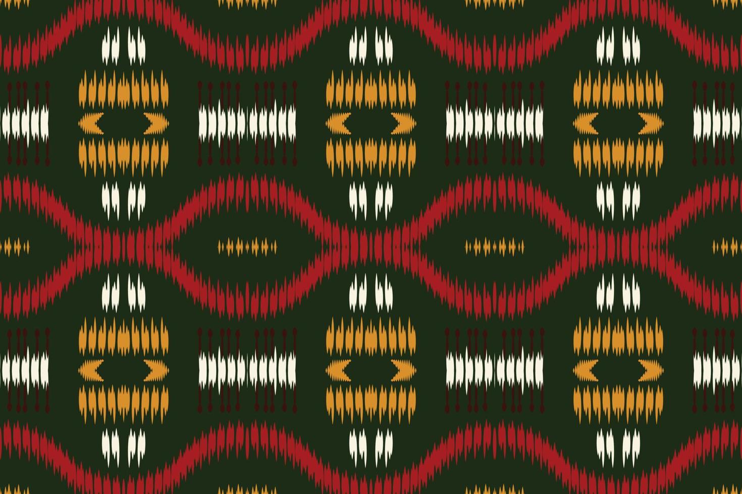 batiktextile ikat damasco patrón sin costuras diseño vectorial digital para imprimir saree kurti borneo borde de tela símbolos de pincel diseñador de muestras vector