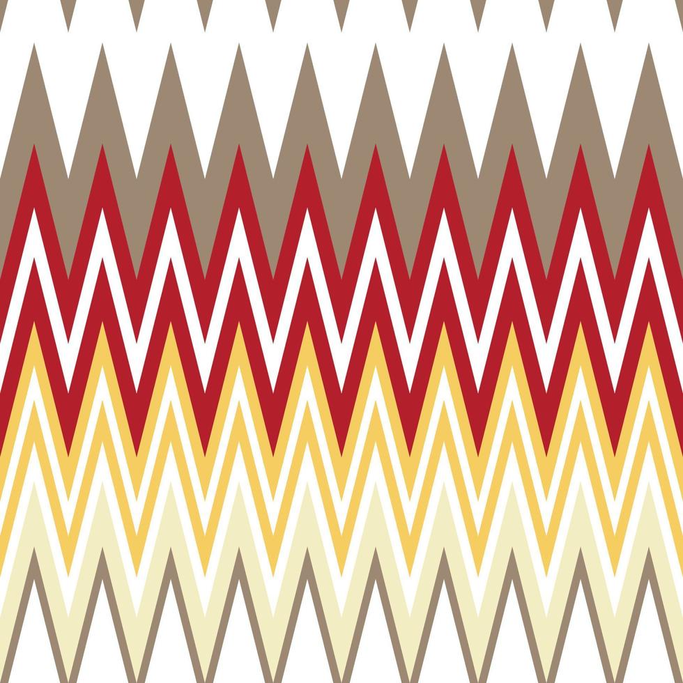 Zigzag chevron pattern digital art print fabric design pattern vector