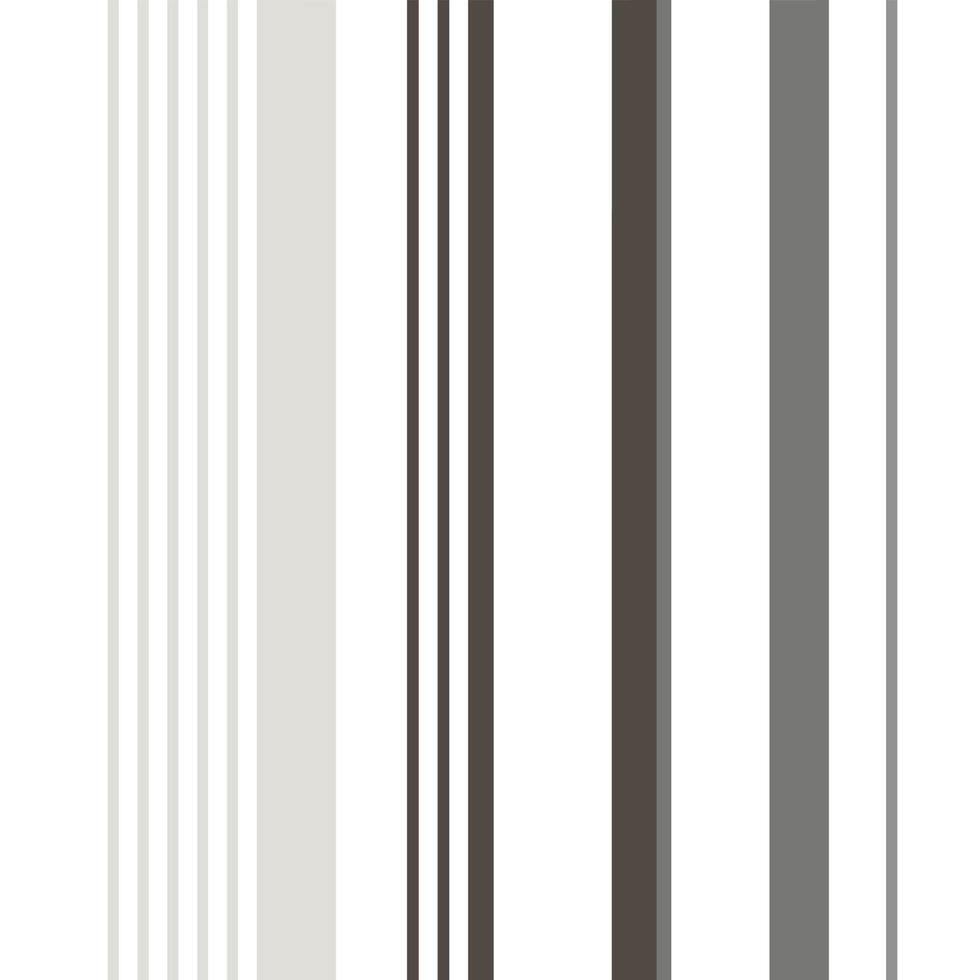 La tela a rayas con patrón sin costuras de aradonis imprime un patrón de rayas simétricas con rayas de toldo verticales a pequeña escala, similar a las rayas en un palito de caramelo. vector