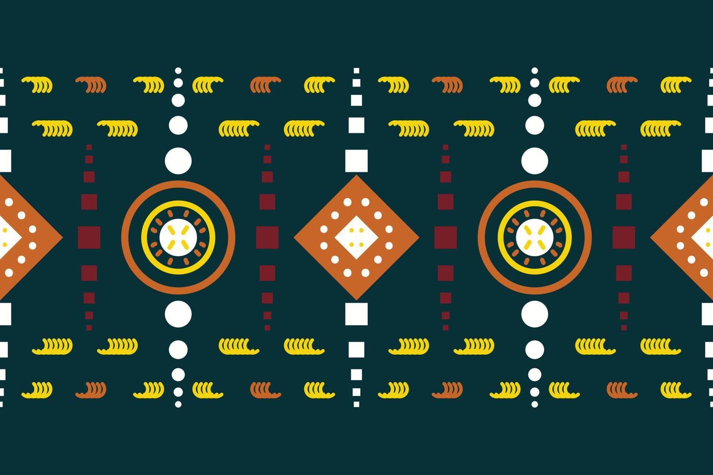 Ethnic border Ikat Seamless Pattern Textile ikat chevron seamless pattern digital vector design for Print saree Kurti Borneo Fabric border brush symbols swatches cotton