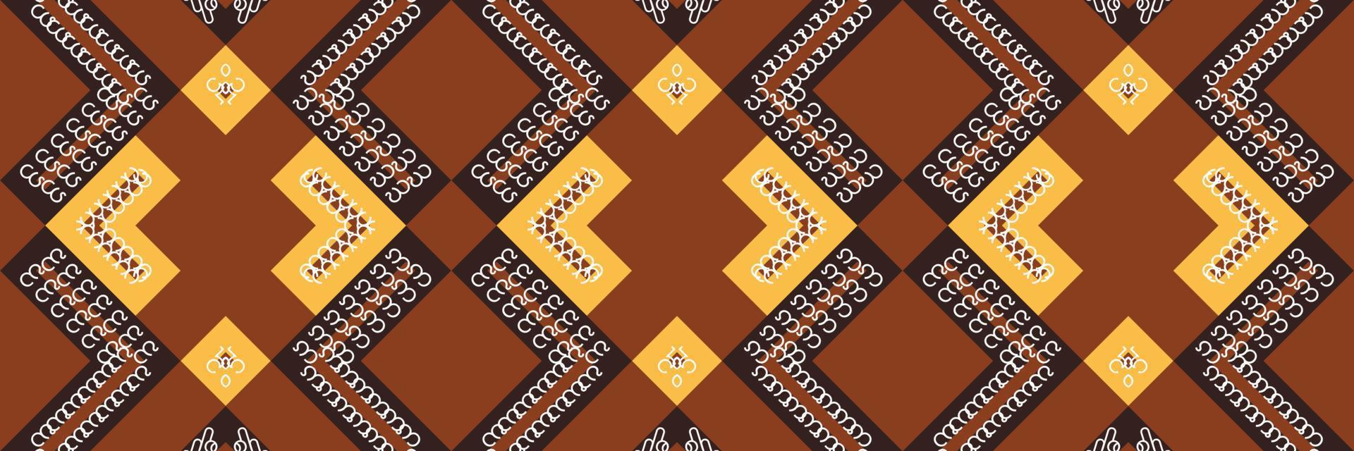 Ethnic design drawing the Philippines. traditional pattern background It is a pattern created by combining geometric shapes. Design for print. Using in the fashion industry. vector