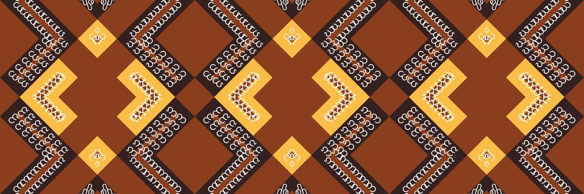 Ethnic design drawing the Philippines. traditional pattern background It is a pattern created by combining geometric shapes. Design for print. Using in the fashion industry. vector