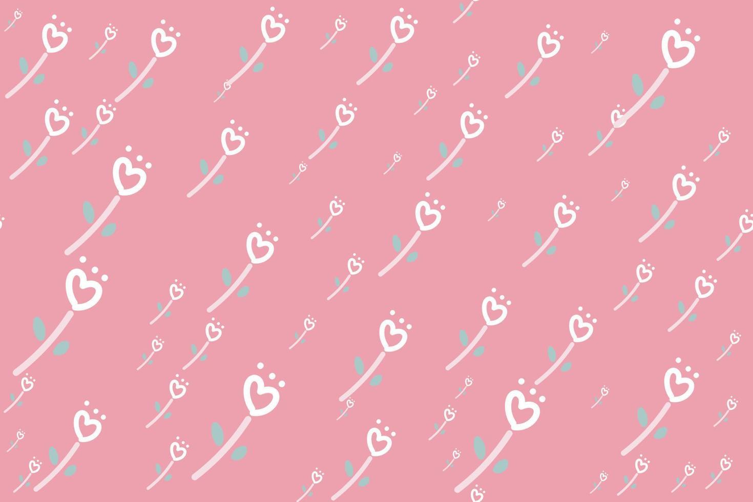 Beauty botanical flower seamless patterns vector ornament design It is a pattern created by combining freehand. Create beautiful fabric patterns. Design for print. Using in the.