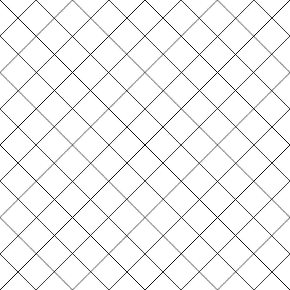 Mosaico de patrón geométrico transparente editable con arte de línea de espiga vector