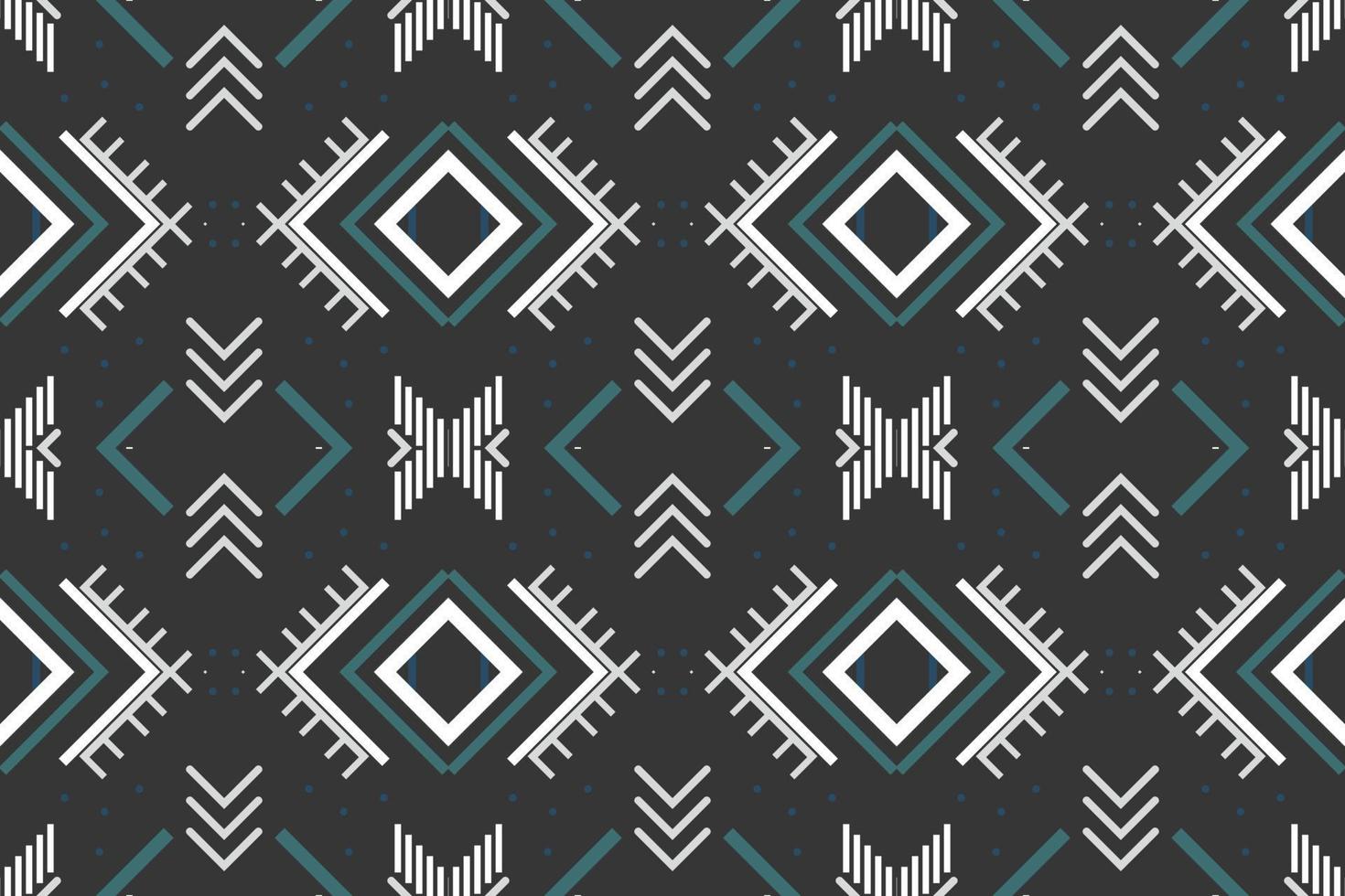 Ethnic pattern background. traditional patterned Native American art It is a pattern created by combining geometric shapes. Design for print. Using in the fashion industry. vector