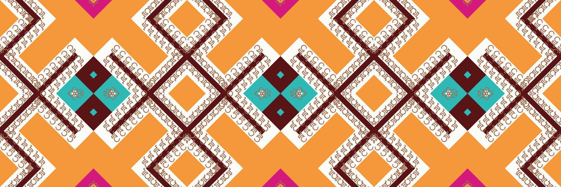 Ethnic pattern Philippine textile. traditional patterned Native American  art It is a pattern created by combining geometric shapes. Design for  print. Using in the fashion industry. 16156347 Vector Art at Vecteezy