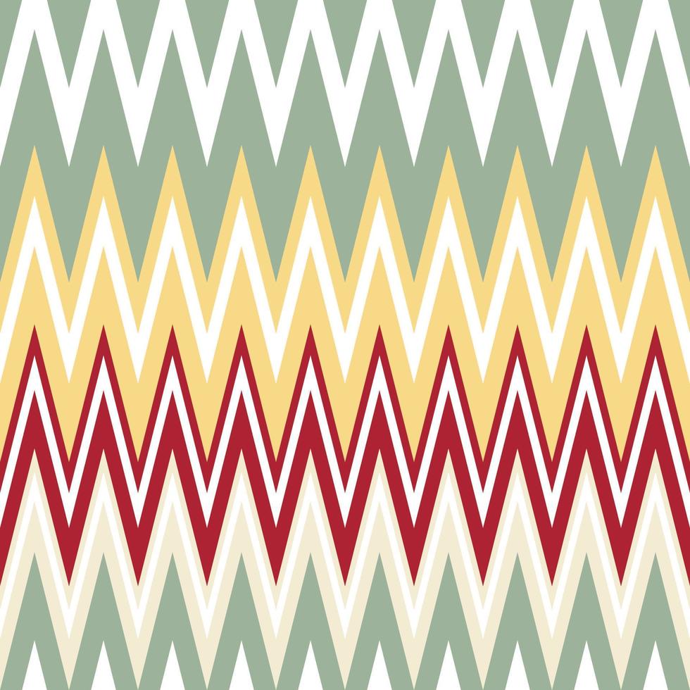 Wavy chevron pattern geometric background for wallpaper, gift paper, fabric print, furniture. Zigzag print. Unusual painted ornament from brush strokes. vector