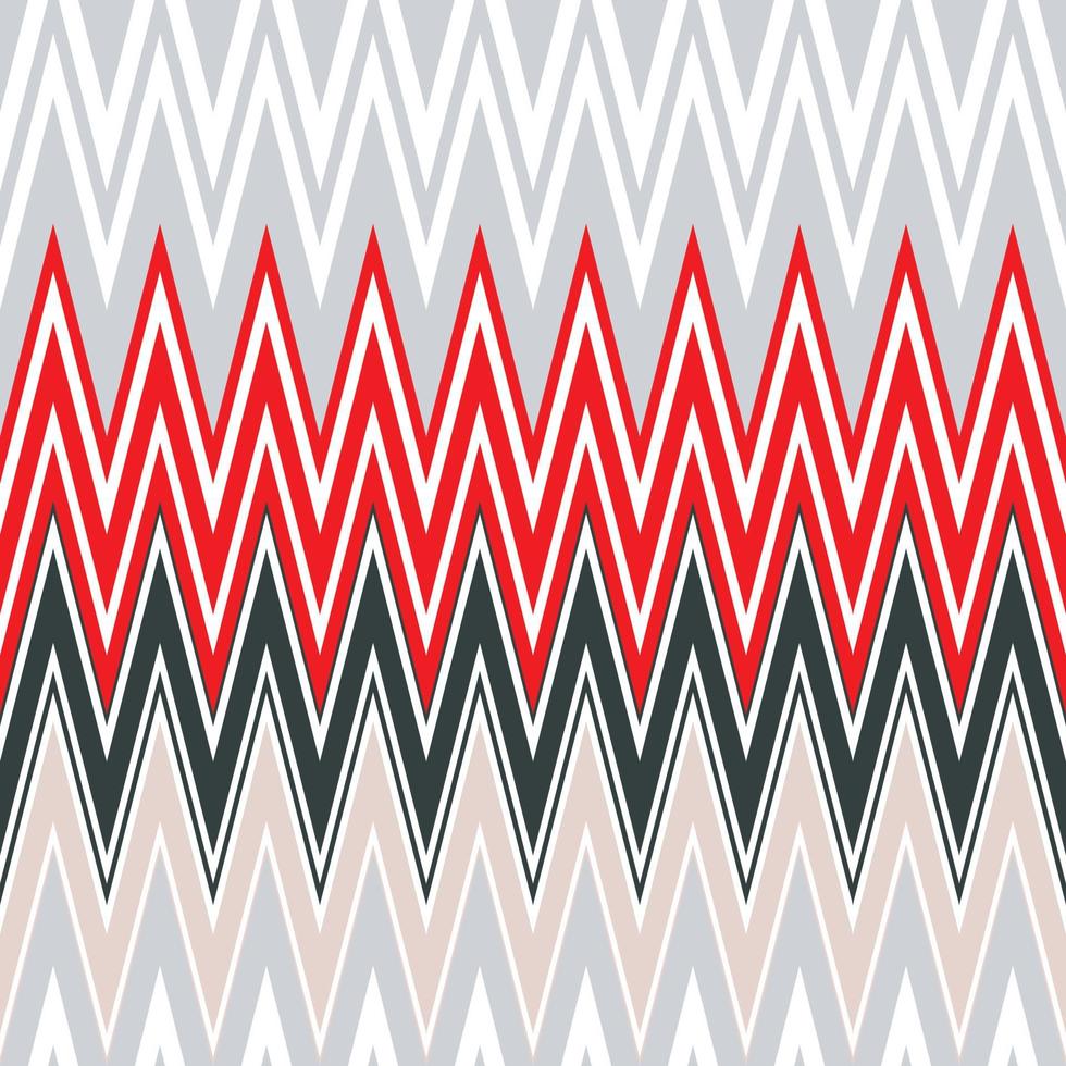 Retro chevron pattern digital art print fabric design pattern vector