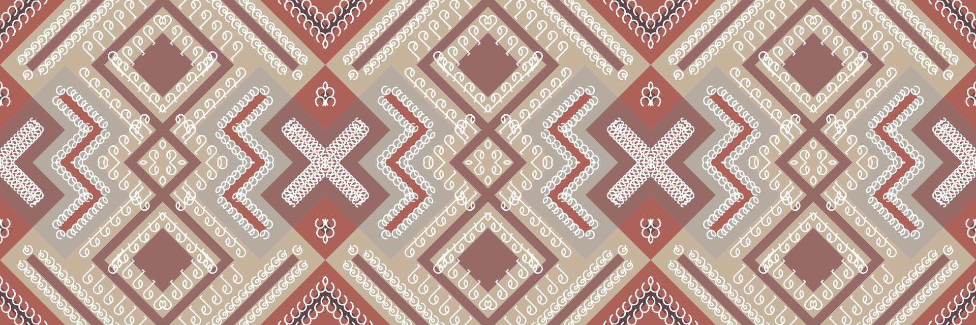 Ikat Seamless Pattern  ikat stripe batik textile seamless pattern digital vector design for Print saree Kurti Borneo Fabric border brush symbols swatches cotton