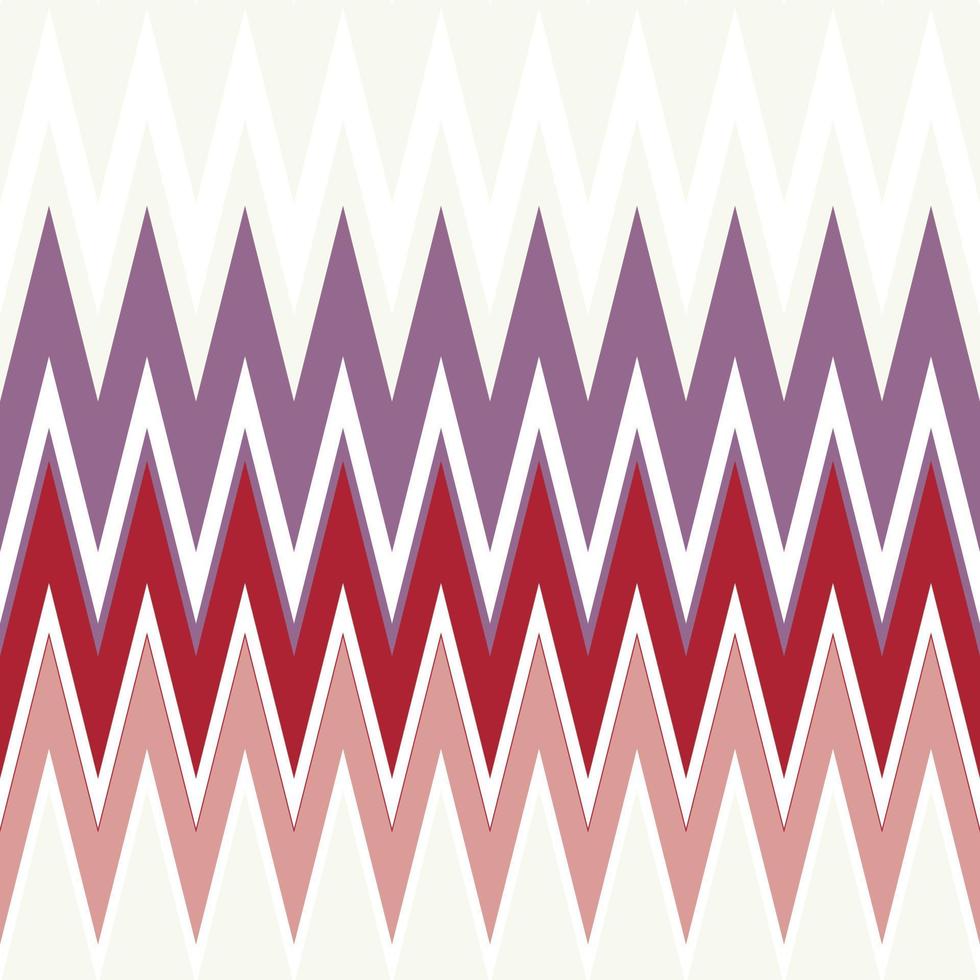 Wavy chevron pattern Vector background retro vintage design