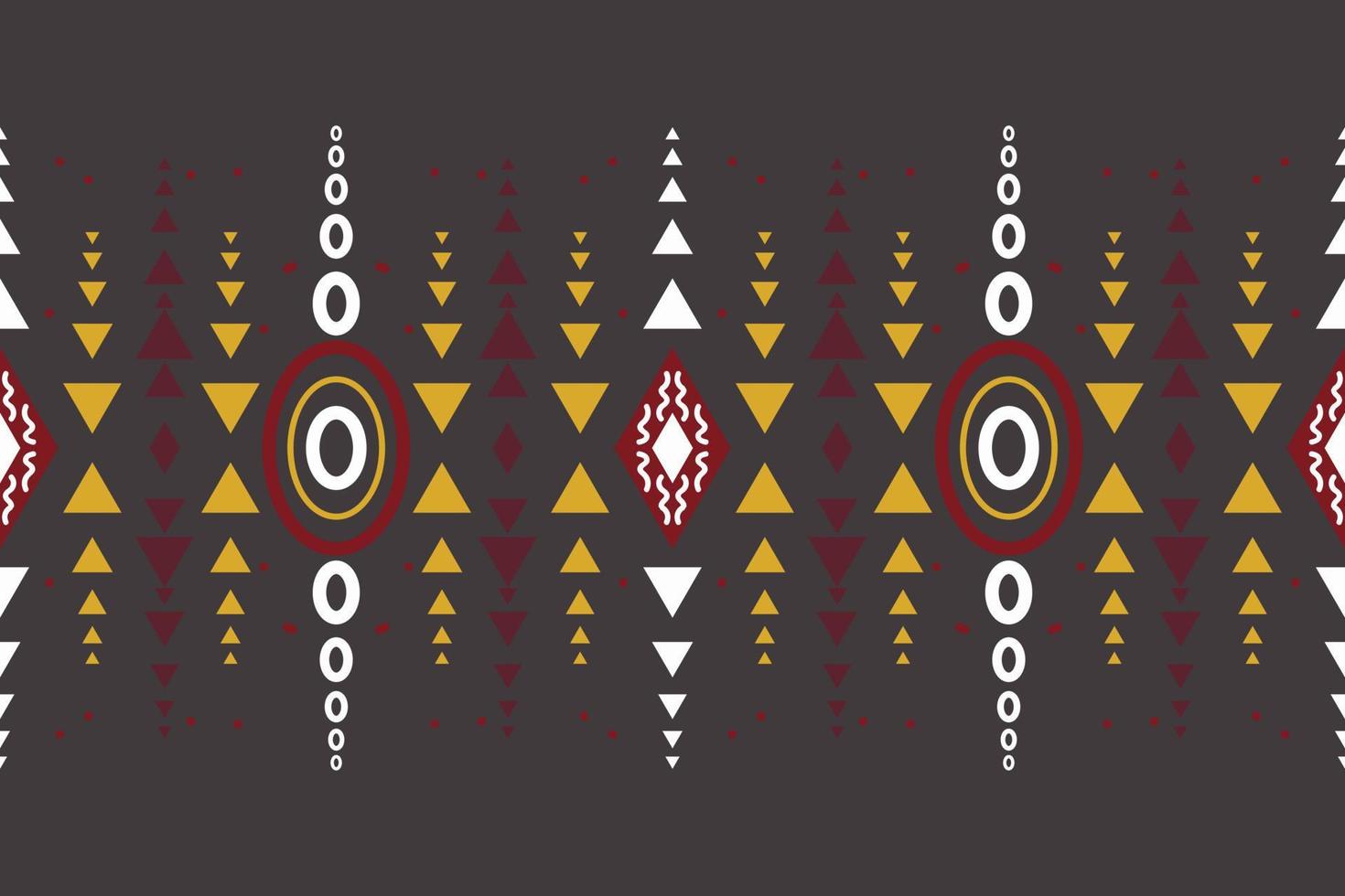 Ethnic border Ikat Seamless Pattern Textile ikat prints seamless pattern digital vector design for Print saree Kurti Borneo Fabric border brush symbols swatches designer