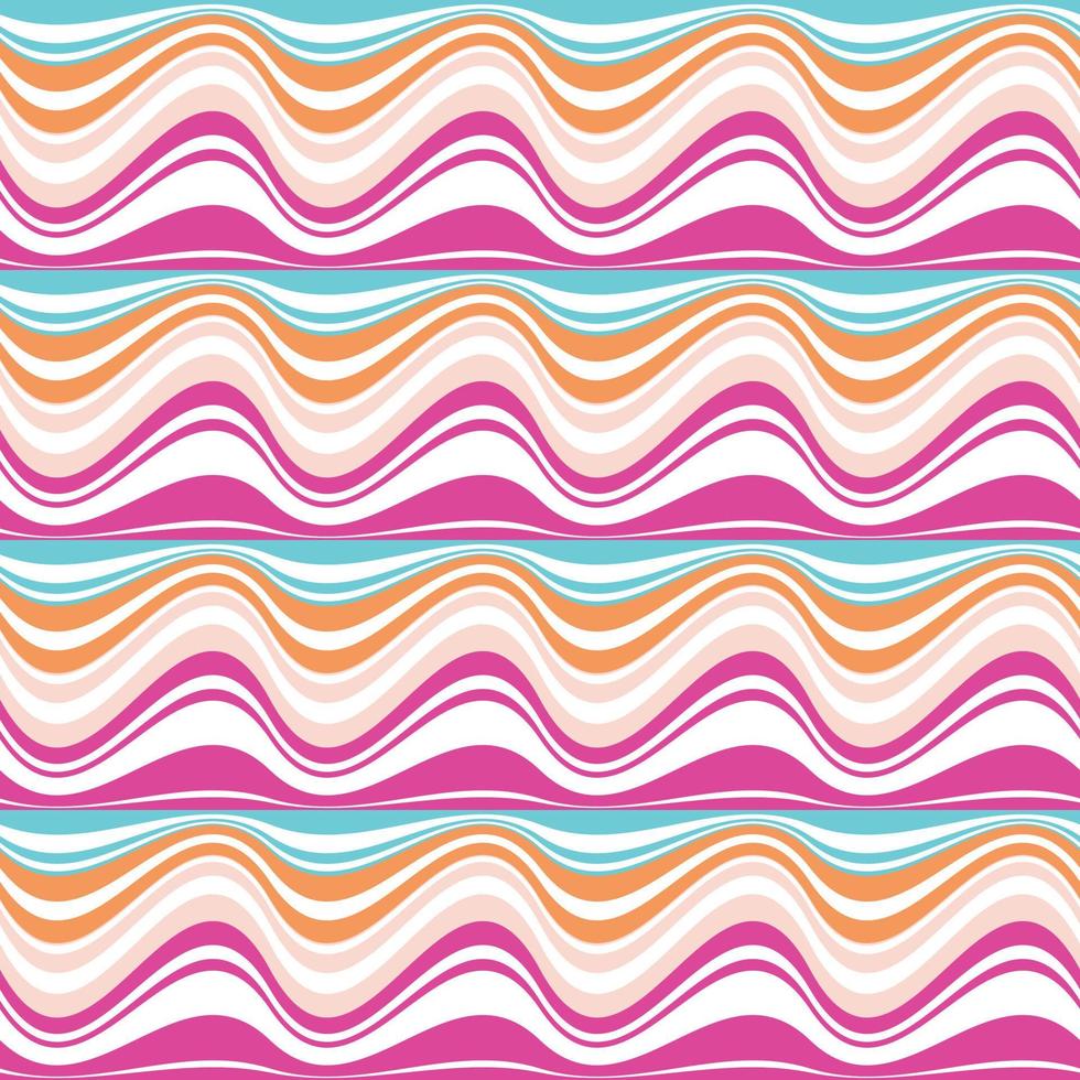 Trendy chevron pattern digital art print summer party backdrop design vector
