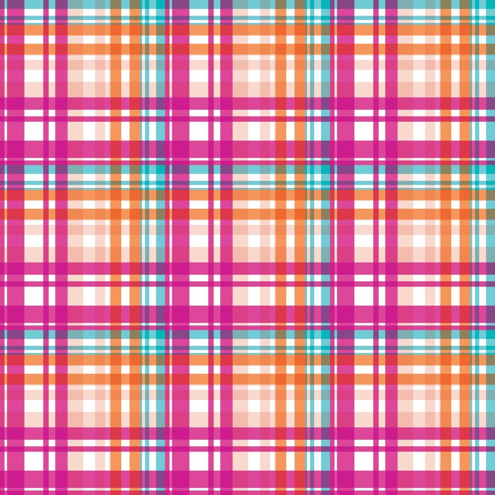 patrón a cuadros de búfalo textura sin costuras los bloques de color resultantes se repiten vertical y horizontalmente en un patrón distintivo de cuadrados y líneas conocido como conjunto. el tartán a menudo se llama plaid vector