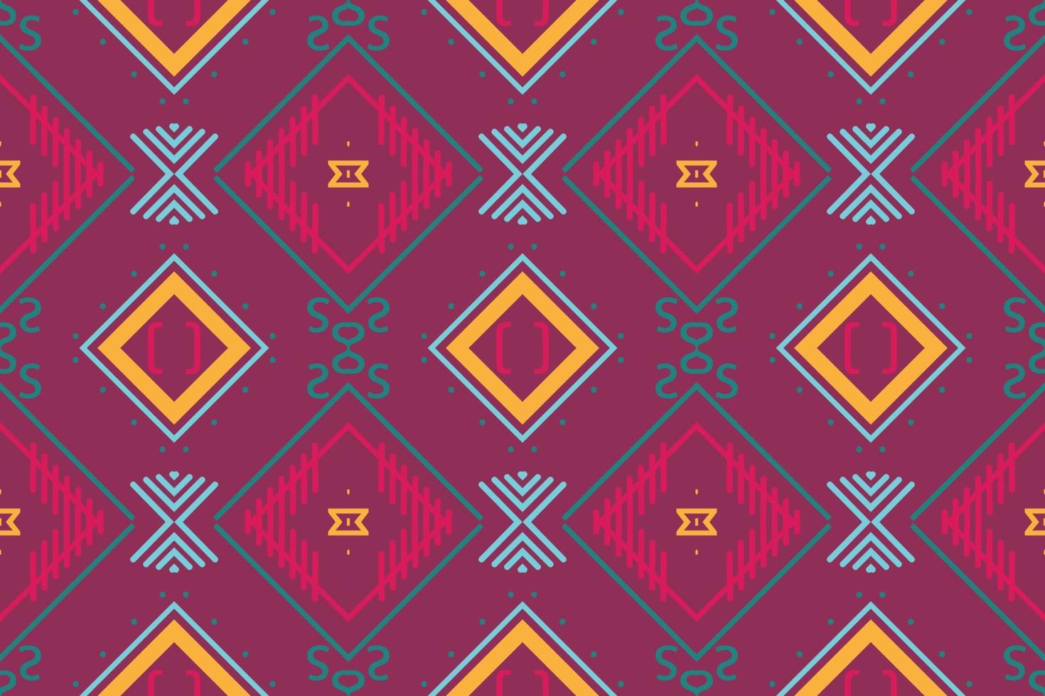 étnico azteca ikat patrón sin costura textil ikat diseño de patrones sin fisuras diseño de vector digital para imprimir saree kurti borneo tela azteca cepillo símbolos muestras elegante