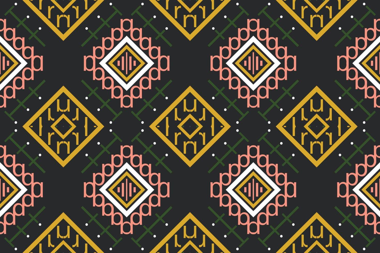 étnico azteca ikat patrón sin costuras textil ikat raya patrón sin costuras diseño de vector digital para imprimir saree kurti borneo tela azteca cepillo símbolos muestras elegante