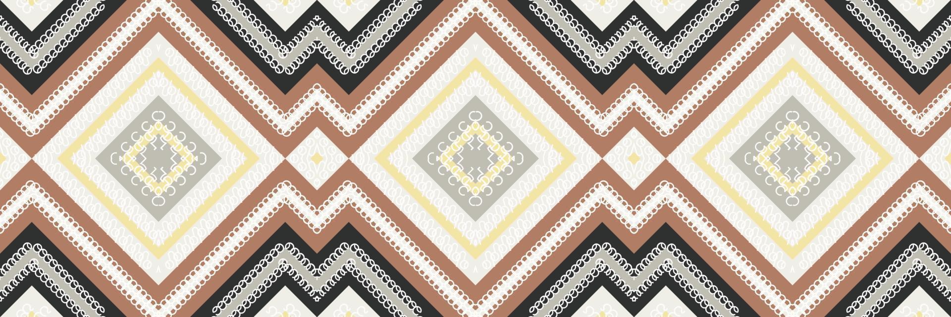 Ethnic pattern of the Philippines. traditional patterned wallpaper It is a pattern created by combining geometric shapes. Design for print. Using in the fashion industry. vector