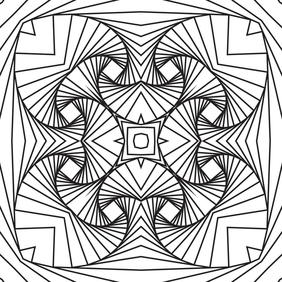 3D wireframe geometric shapes Abstract dynamical crumpled texture. 3D pattern. The illusion of movement pattern. vector