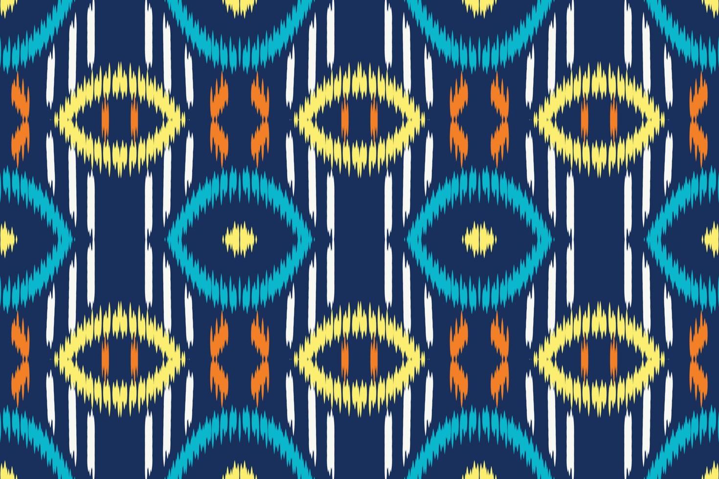 BatikTextile ikat background seamless pattern digital vector design for Print saree Kurti Borneo Fabric border brush symbols swatches designer