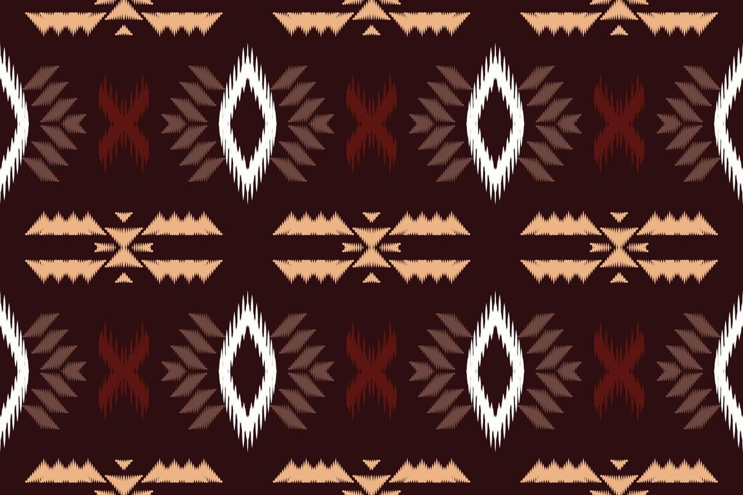 batiktextile ikat raya de patrones sin fisuras diseño vectorial digital para imprimir saree kurti borneo borde de tela símbolos de pincel muestras con estilo vector