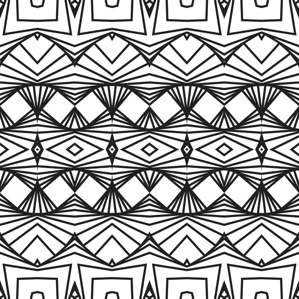 Monochrome Seamless 3D optical wave effect stripe line pattern vector, Abstract dynamical crumpled texture. 3D pattern. The illusion of movement pattern. vector