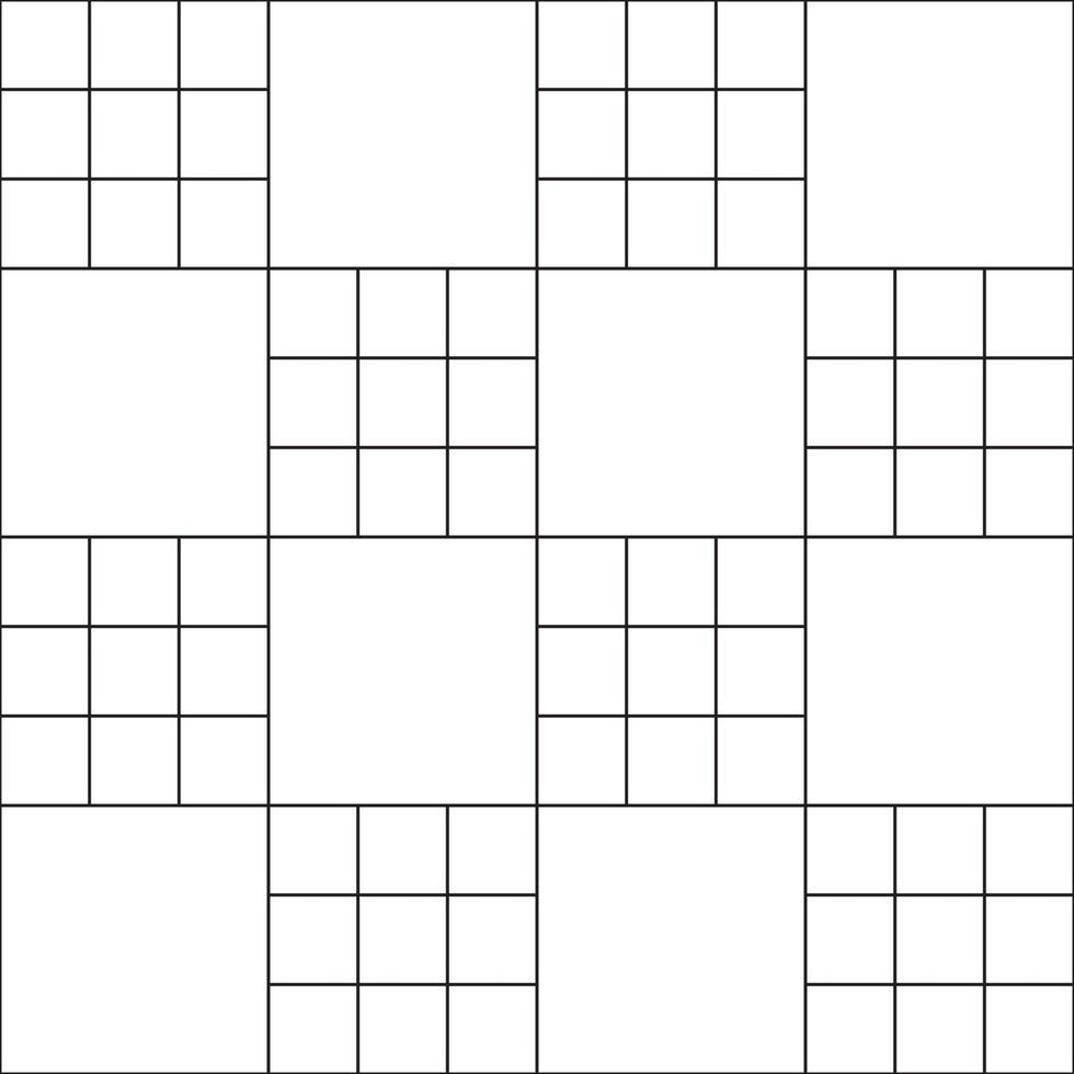 Seamless Herringbone Pattern in Black and white concept vector