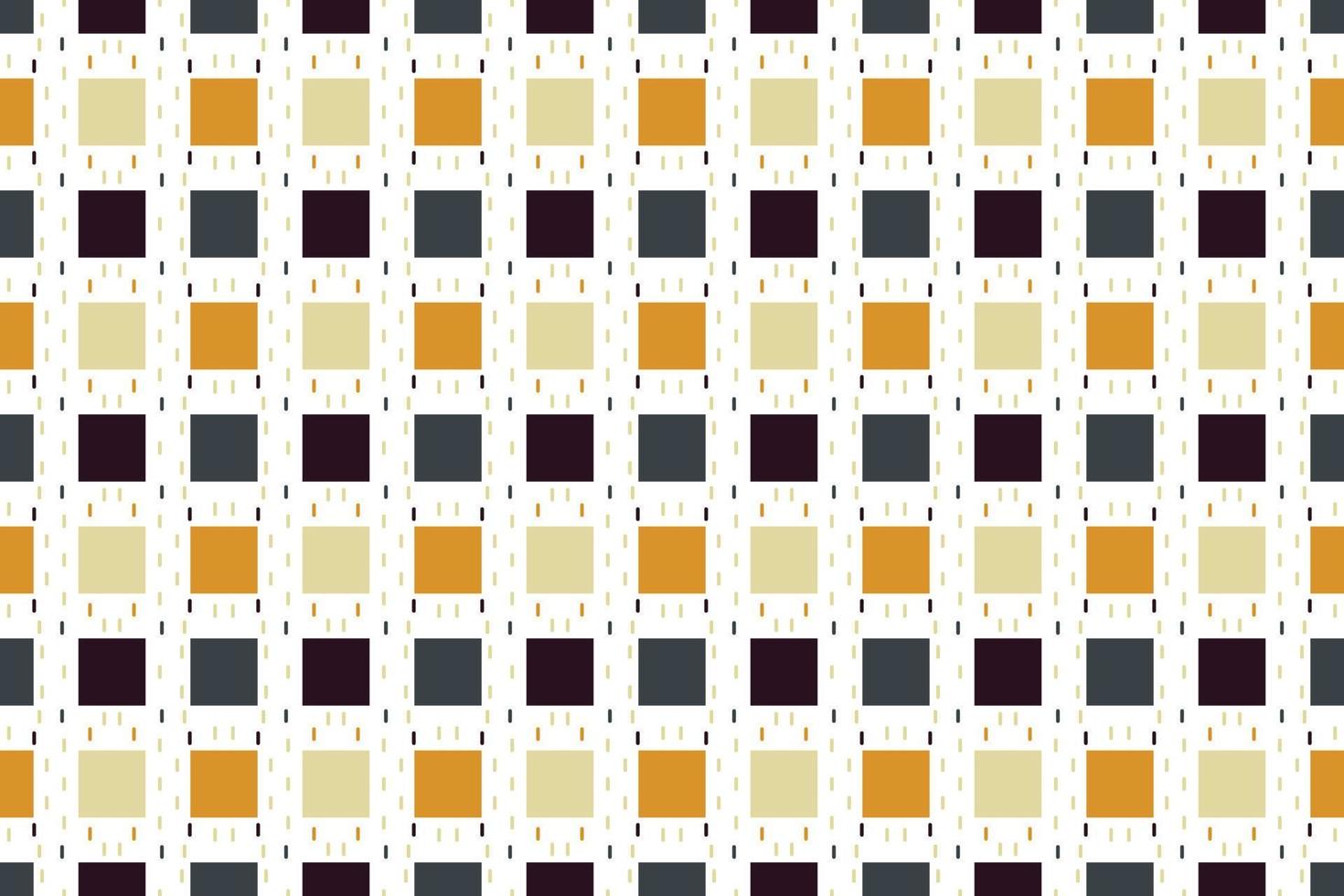 Simple geometry shapes seamless pattern It consists of a polyhedron such as a circle square triangle Used in the textile industry, fabric pattern, paper, wallpaper, book cover vector