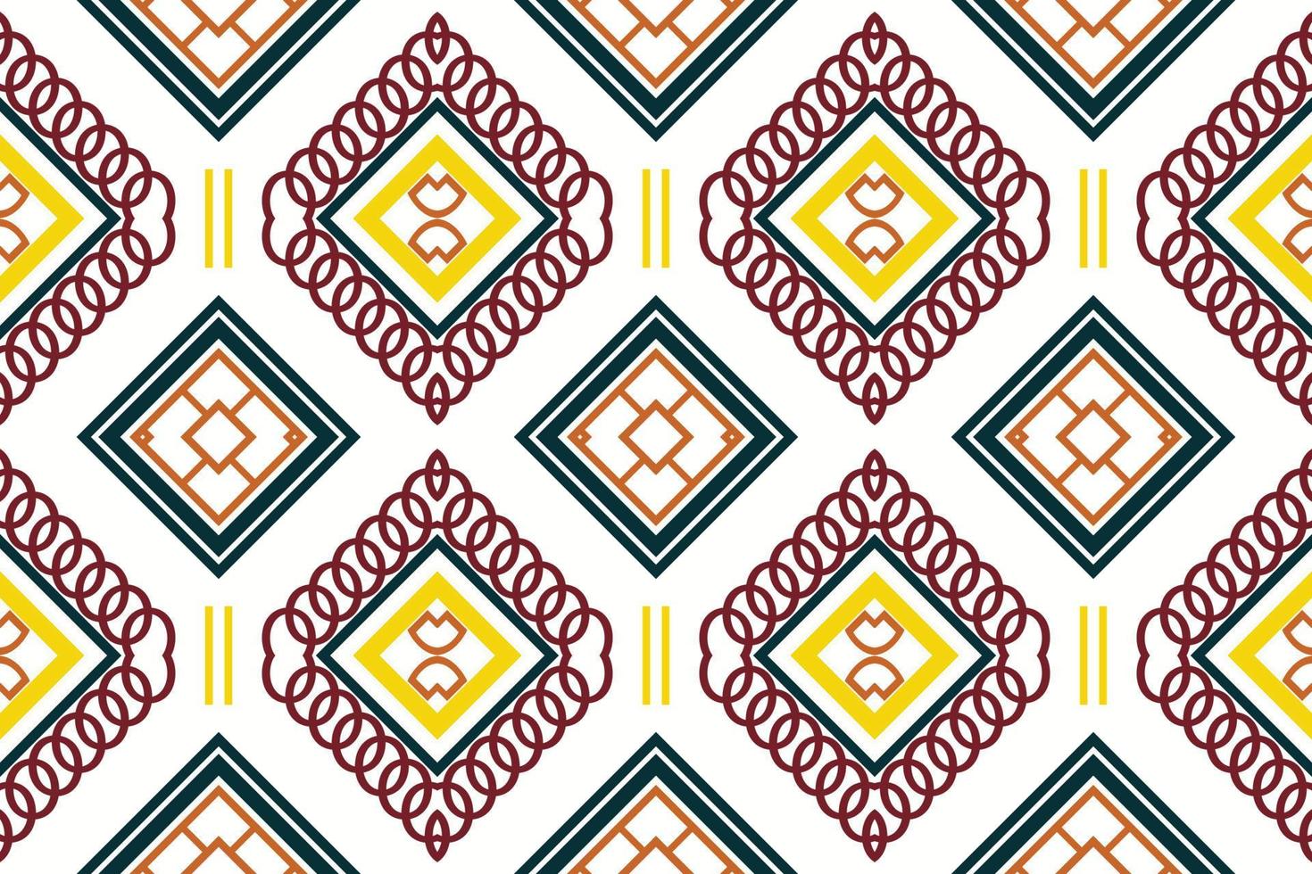 diseño étnico simple en Filipinas. fondo patrón tradicional es un patrón creado mediante la combinación de formas geométricas. diseño para imprimir. utilizando en la industria de la moda. vector