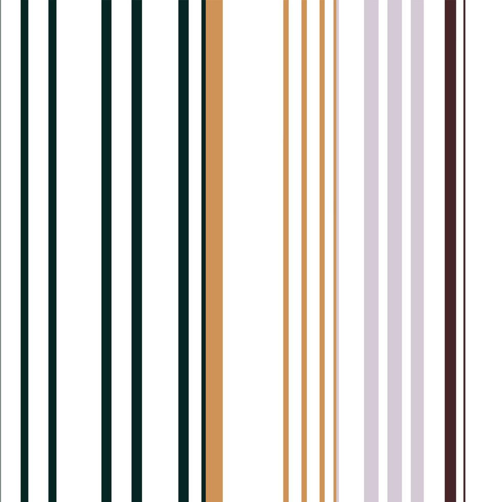 La tela a rayas con patrón sin costuras para toldo imprime un patrón de rayas que consiste en rayas verticales contrastantes multicolores brillantes que pueden variar en grosor. vector
