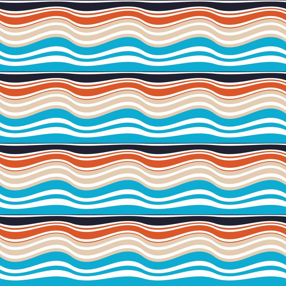 Fabric Zigzag chevron pattern geometric background for wallpaper, gift paper, fabric print, furniture. Zigzag print. Unusual painted ornament from brush strokes. vector