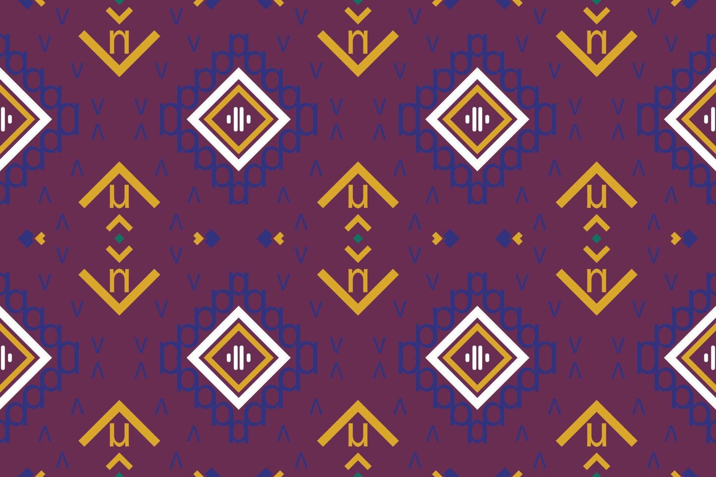 étnico azteca ikat patrón sin costuras textil ikat imprimir patrón sin costuras diseño de vector digital para imprimir saree kurti borneo tela azteca cepillo símbolos muestras algodón