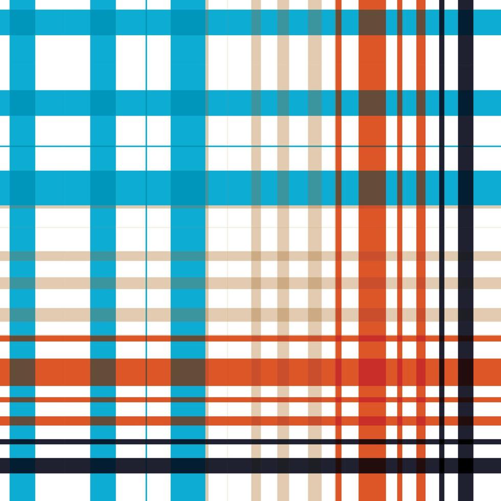 check buffalo plaid pattern fabric vector design is woven in a simple twill, two over two under the warp, advancing one thread at each pass.