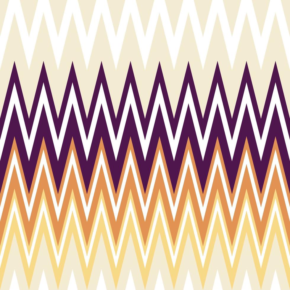 Abstract Zigzag chevron pattern geometric background for wallpaper, gift paper, fabric print, furniture. Zigzag print. Unusual painted ornament from brush strokes. vector